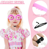 FunGoggles – Lustig & interaktiv – Spielzeugbrille mit großen, blinzelnden Augen