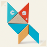 MagPlayer – Kreativ & Motorik – DIY Magnetische Holzbauklötze