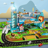 AutoWorld – Lernreich & interaktiv – Elektrisches Parkhaus-Spielset