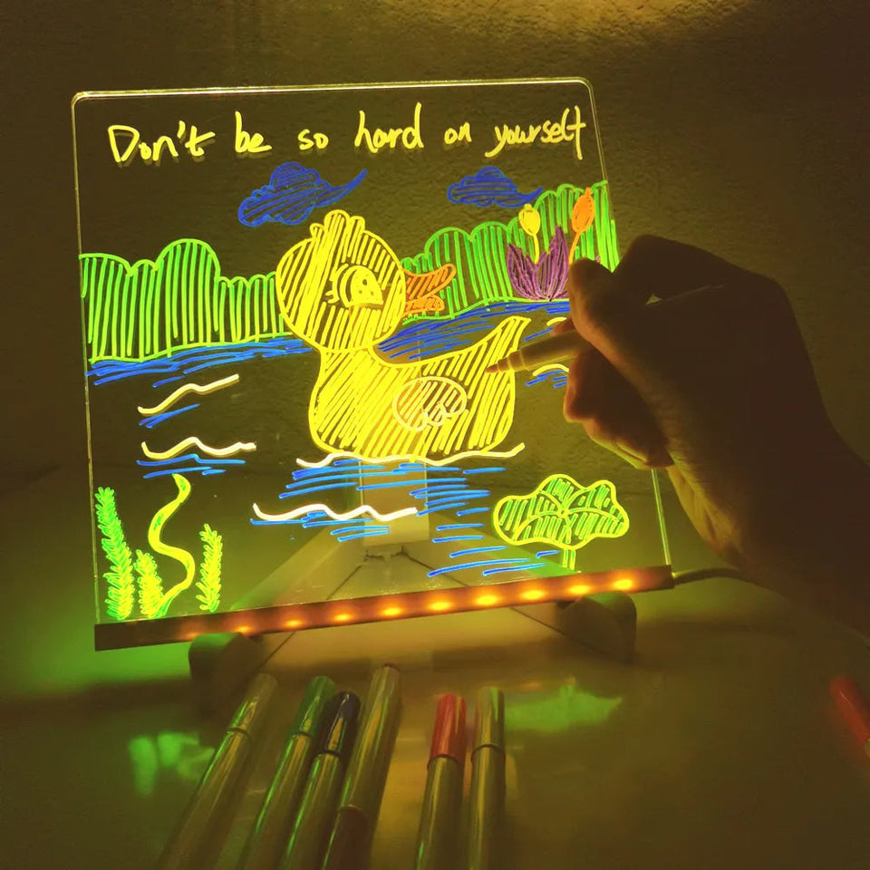Drawing Light™ - Oplyste fantasier - Tegnebræt
