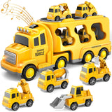 Magic Car City - Gütertransporter mit Lichtern und Musik