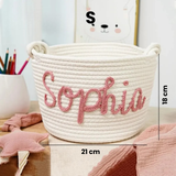 CuddleBasket – Hübsch & persönlich – personalisierter Windelkorb