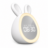 BunnyGlow – Niedlich & praktisch – Digitaler Kinderwecker mit Nachtlicht