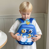 MiniBot – Cool & praktisch – Kinderrucksack mit Roboter-Motiv