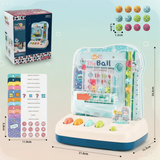 Montessori Math Track Game – Læring & Logik – Kuglebane-spil