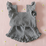 Girls Ruffle Tee – Luftig & Niedlich – Kinder-Set