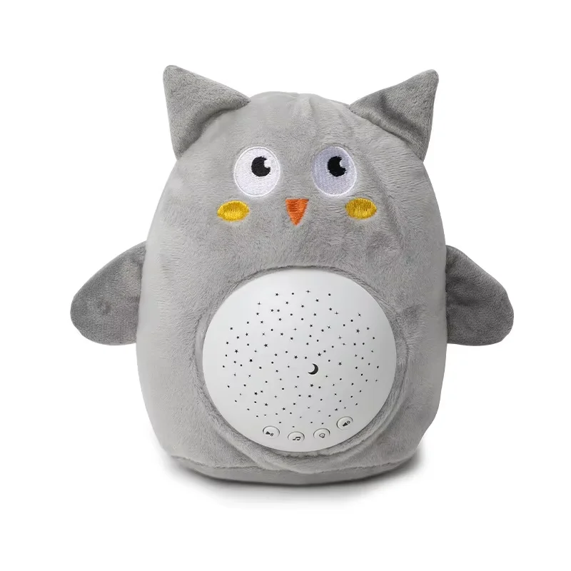 StarPlush – Weich & beruhigend – Kuscheltier mit Nachtlichtprojektor