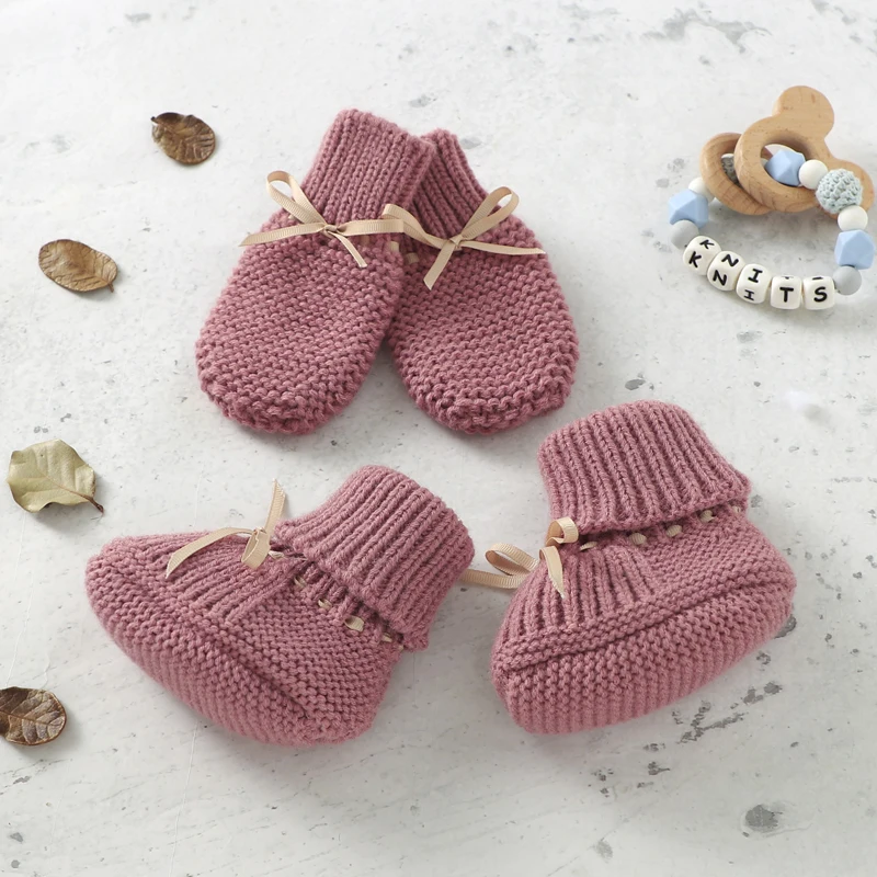 Booties & Mittens – Weich & warm – Handschuhe und Schuhe im Set