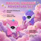 UnicornTalk – Niedlich & interaktiv – Einhorn-Walkie-Talkie für Kinder