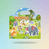 StickerFun – Farverig og lærerig - genanvendelig klistermærkebog