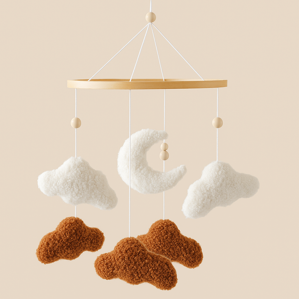 Nuvio – Rust & Sfeer – Babymobiel med skyer