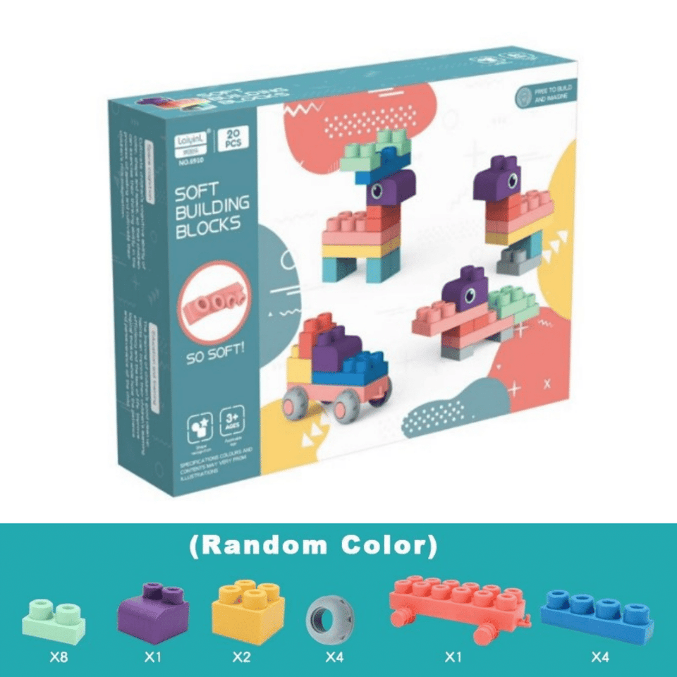Soft Building Blocks™ | Byggesjov for alle børn - Soft Building Blocks