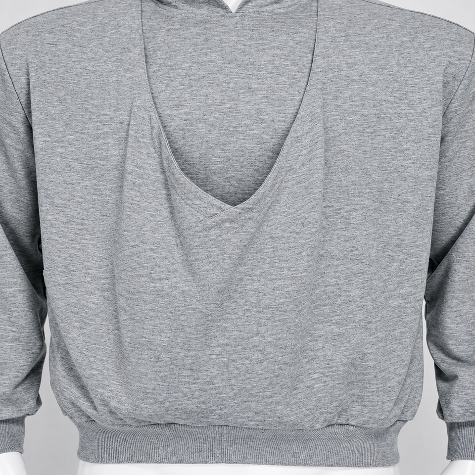 CuddleDad – Bequem & praktisch – Herren-Hoodie mit Baby-Tasche