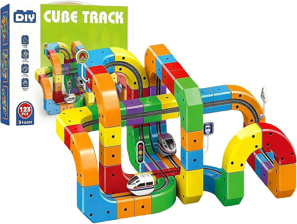 DIY Cube Track – Kreativ & Aktiv – Kreativ DIY-togbane