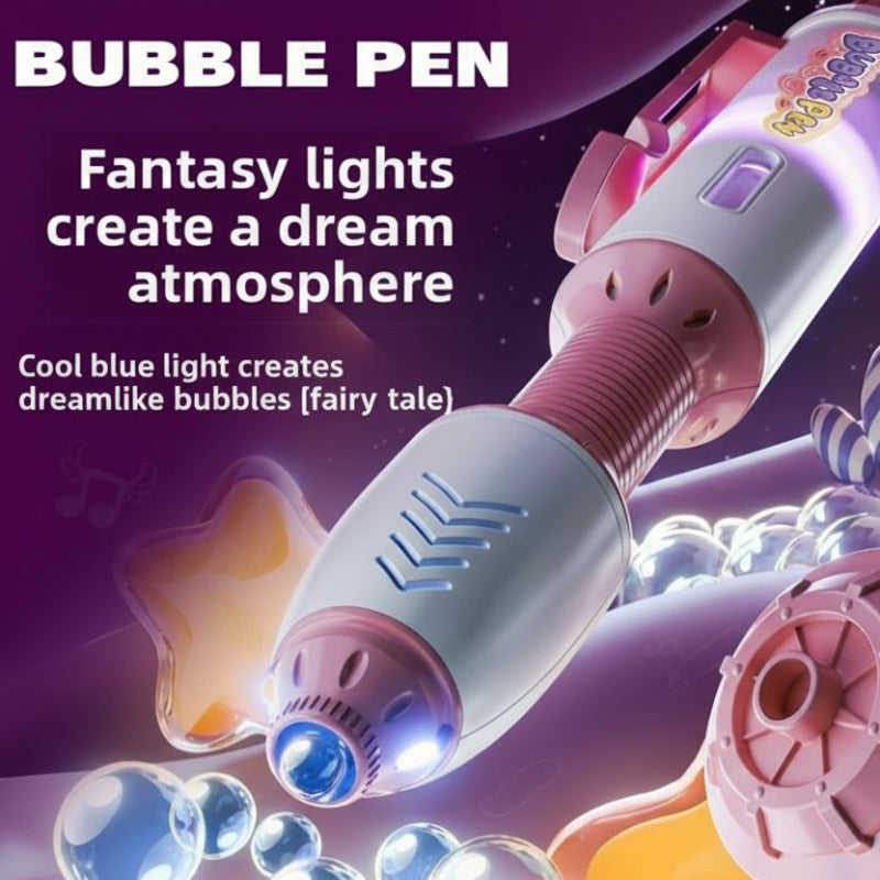 Fun Bubble Maker Pen – Spielerisch & lehrreich – Seifenblasenstift