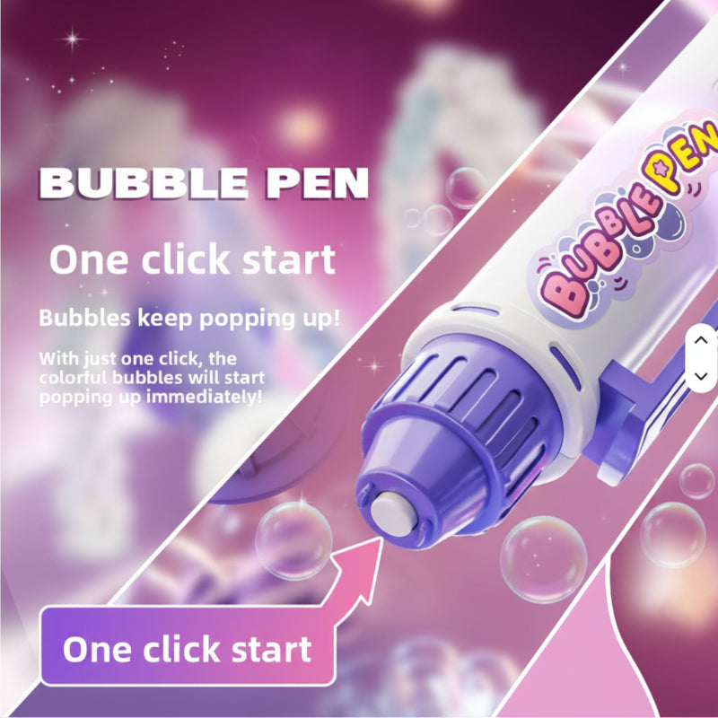 Fun Bubble Maker Pen – Spielerisch & lehrreich – Seifenblasenstift