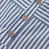 LittleClassic – Elegant & bequem – Leinenhemd für Jungen mit Knopfdetail