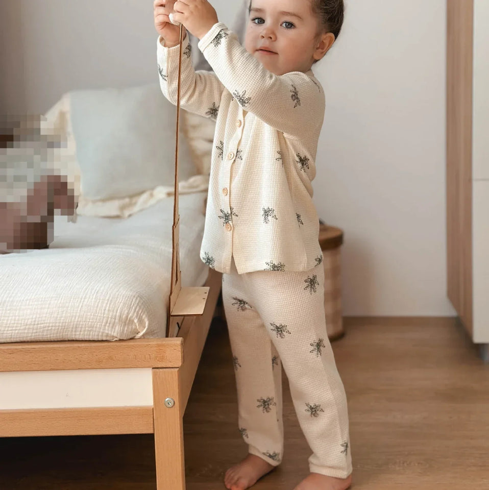 Mini Fashion™ - Luftig bomuld - Pyjamas til børn
