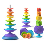 Rainbow Stacking Toy™ - Stapelspaß in der Höhe - Diabolo-Stapelturm