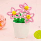 CraftBloom – Bunt & Kreativ – DIY-Blumentopf-Bastelset