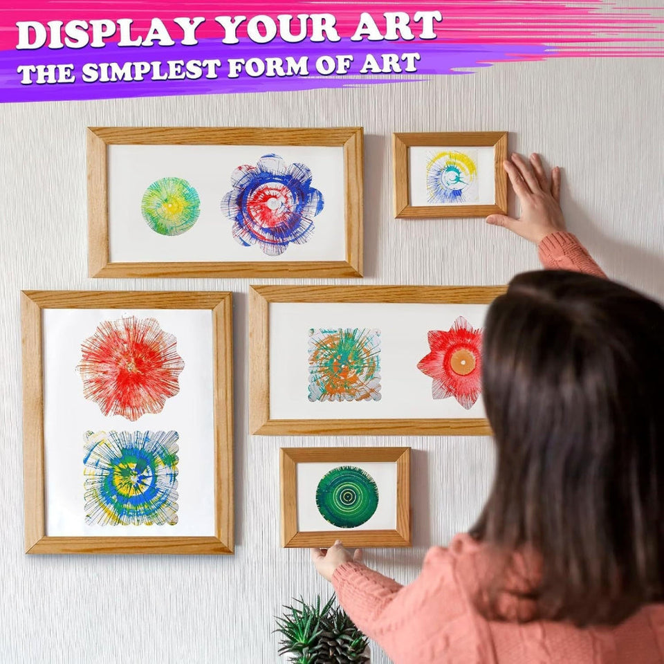 SpinArt – Kreativ & Lernreich – DIY-Farbspinnmaschine