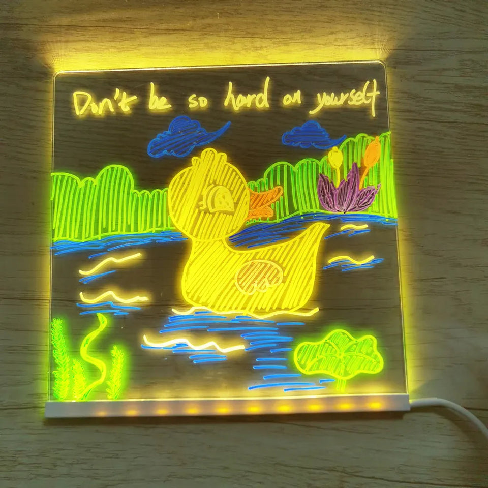 Drawing Light™ - Oplyste fantasier - Tegnebræt