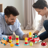 LittleBuilders – Interaktiv & sicher – Gabelstapler-Spielset