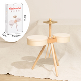 Kids Wooden Drum Toy – Musik & Kreativität – Trommel-Spielset