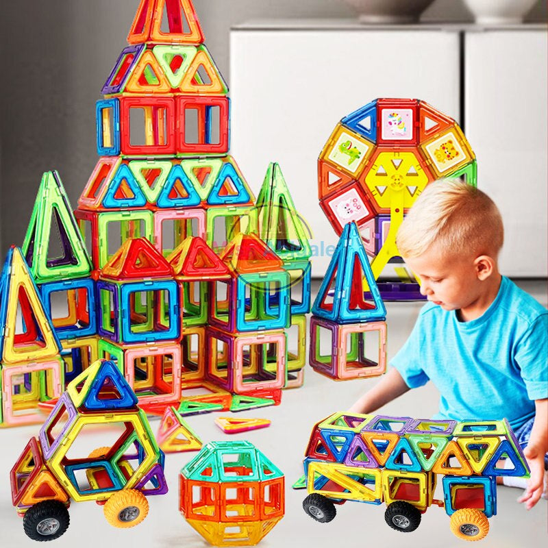 Magnet Building Blocks™ - Slip din kreativitet løs - magnetiske brikker