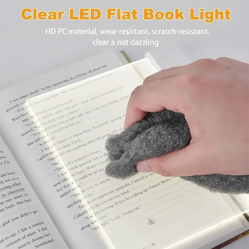 LumiPanel – LED & gesunde Augen – Dimmbare USB-Leselampe