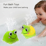 FrogSplash – Fröhlich & interaktiv – Automatischer Springbrunnen für die Badewanne