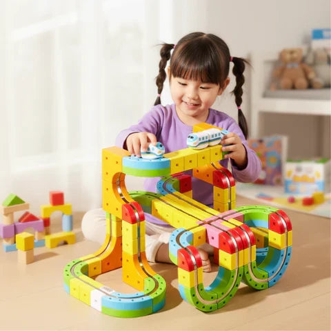 DIY Cube Track – Kreativ & Aktiv – Kreativ DIY-togbane