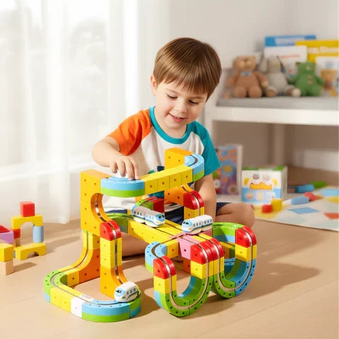 DIY Cube Track – Kreativ & Aktiv – Kreativ DIY-togbane