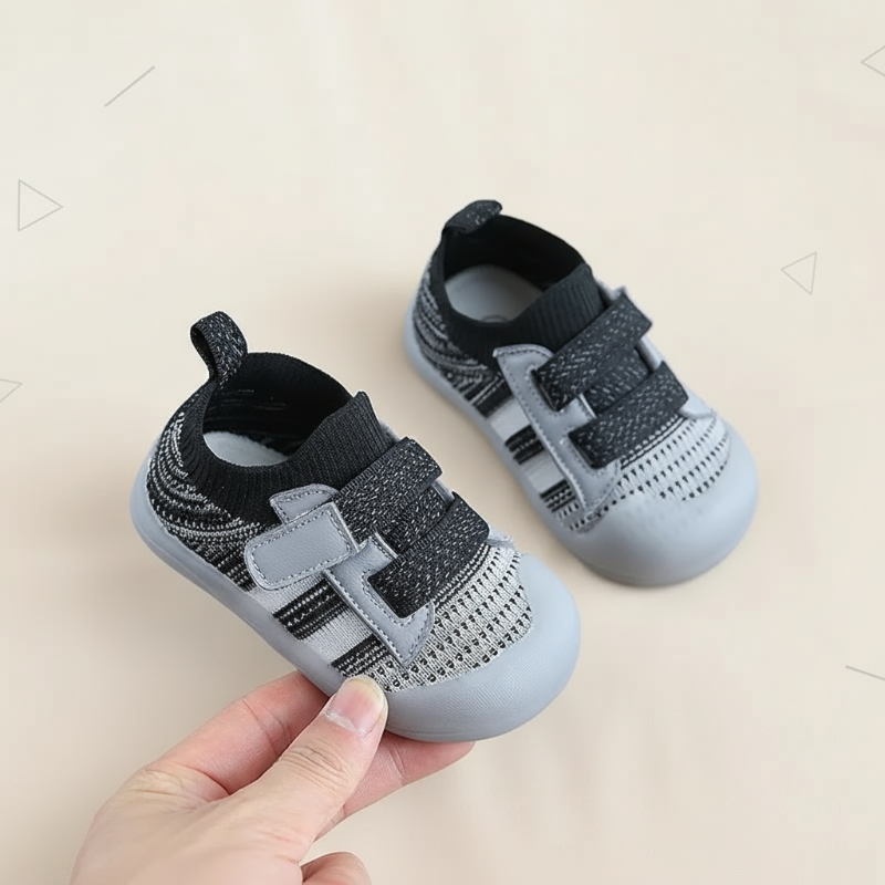 TinyRunner – Sporty og åndbar - babysko i mesh med blød sål