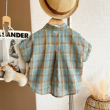LittleGent – Trendy & Lässig – Set für Jungen mit kariertem Hemd und Shorts