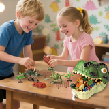 DinoWorld – Kreativ & Realistisch – Dino-Kopf-Spielset