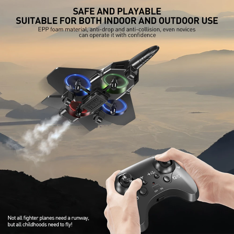 AeroBattle – Action & Spaß – RC-Stuntflugzeug mit Licht