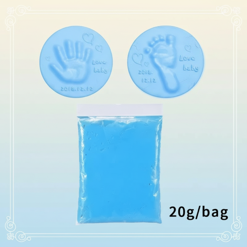 Baby Imprint Clay Kit – Minder & Unikt – Ler-aftrykssæt