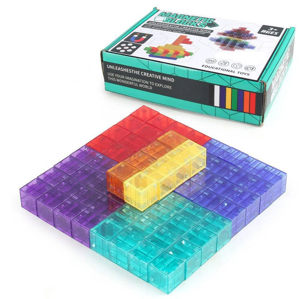 Magic Cubes - Fantasi & sjov - Magnetiske byggeklodser