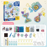 DIY Crystal Keychain Kit – Kreativt & legesygt – Nøglerings-håndværkssæt