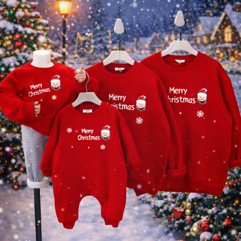 FamXmas – Weihnachts-Strampler & Pullover für die ganze Familie