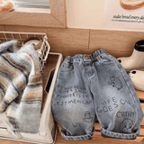 Mini Fashion™ - Jeans med lige ben - Afslappede jeans