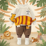 Mini Fashion™ - Varmt og blødt – todelt børnetøjssæt