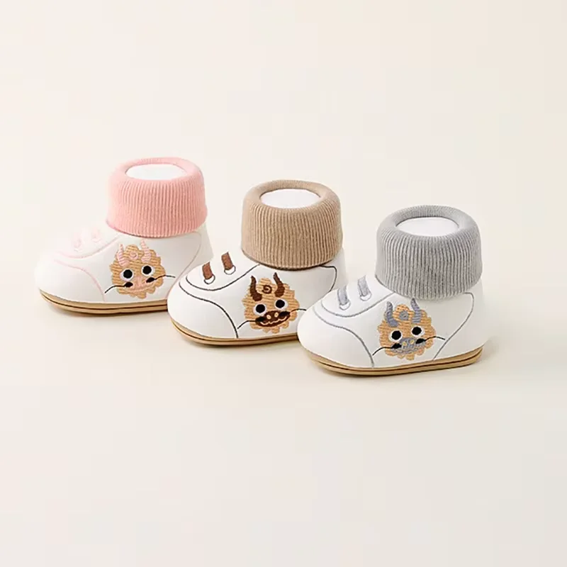 LittleCloud – Gemütlich & praktisch – Warme Babyschuhe mit hohem Schaft