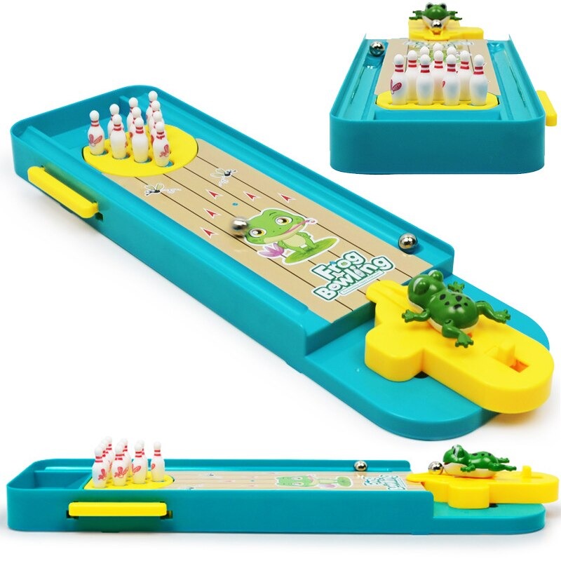 Frog Bowling™ - Fremmer motorikken - Mini bowlingbane