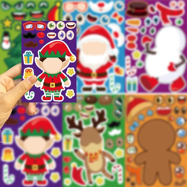Christmas Stickerset™ - legende vintervidundere - klistermærkeark jul