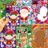 Christmas Stickerset™ - legende vintervidundere - klistermærkeark jul