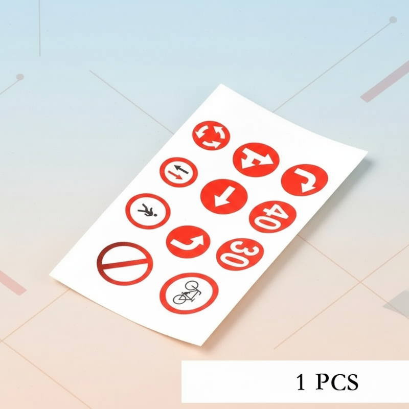 KidoTape – Farbenfroh & praktisch – Verkehrsweg-Aufkleberband-Set