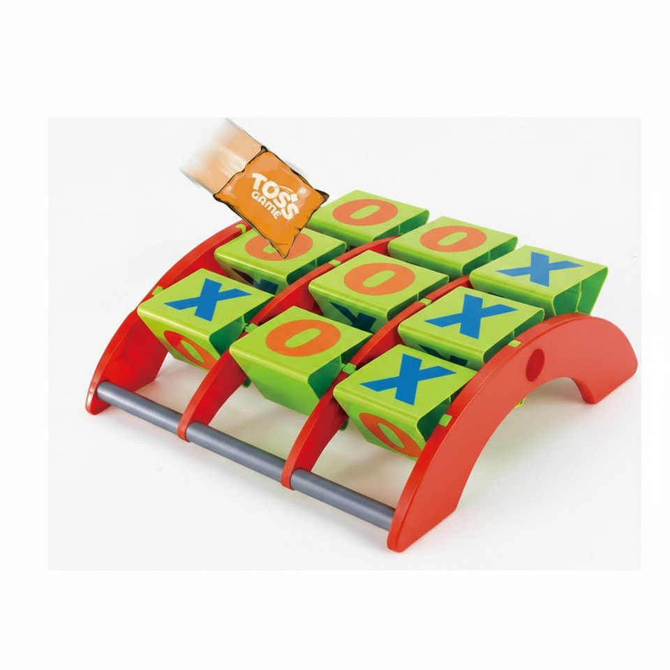 SkillShot – Sportlich & herausfordernd – Spiel „Tic-Tac-Toe“ mit Bohnensäckchen