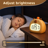 CappyClock – Niedlich & vielseitig – Digitaler Kinderwecker mit Nachtlicht